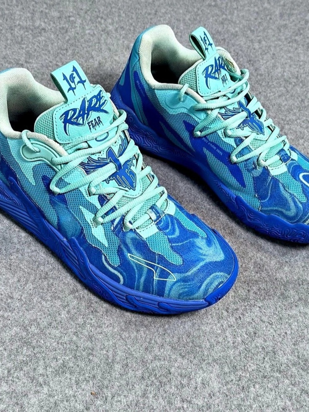 Puma MB.03 LaMelo Ball Rare Fear Blue & Green US 8.5